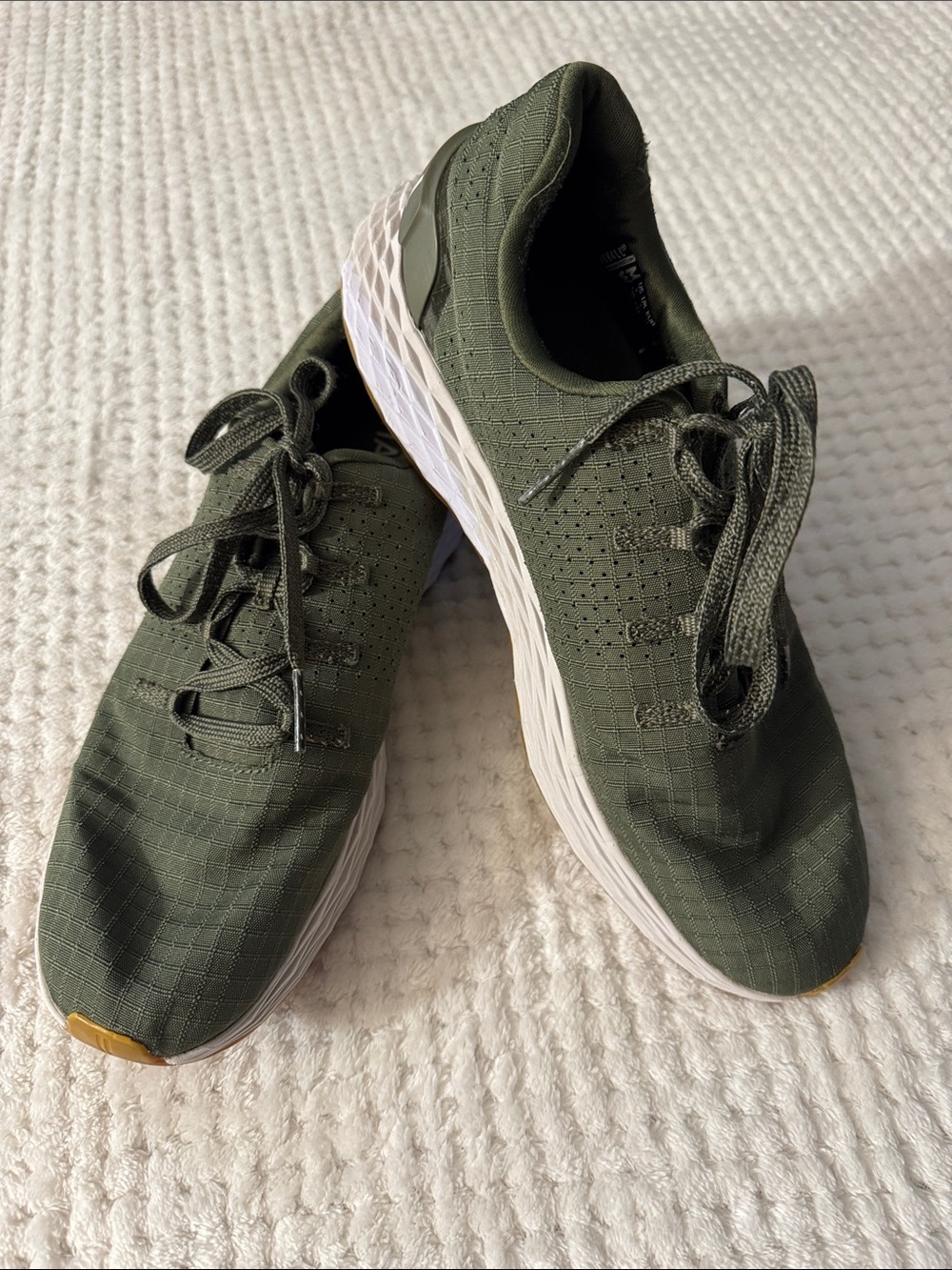 👟 NOBULL Ripstop Trainer Athletic Shoes – Women’s Size 9.5 | Olive Green